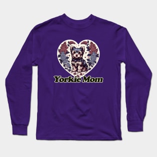 Yorkie Mom Long Sleeve T-Shirt